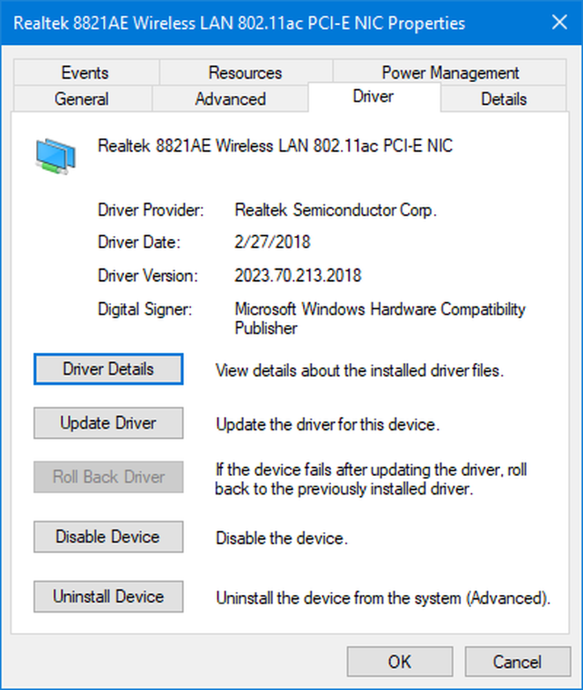 Wireless lan driver windows 10