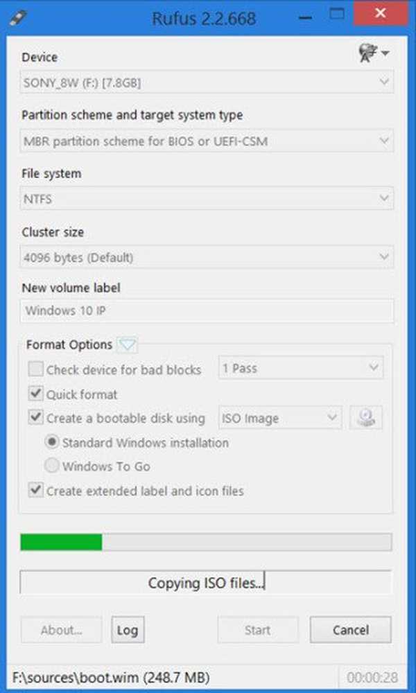 Iso to usb windows 10