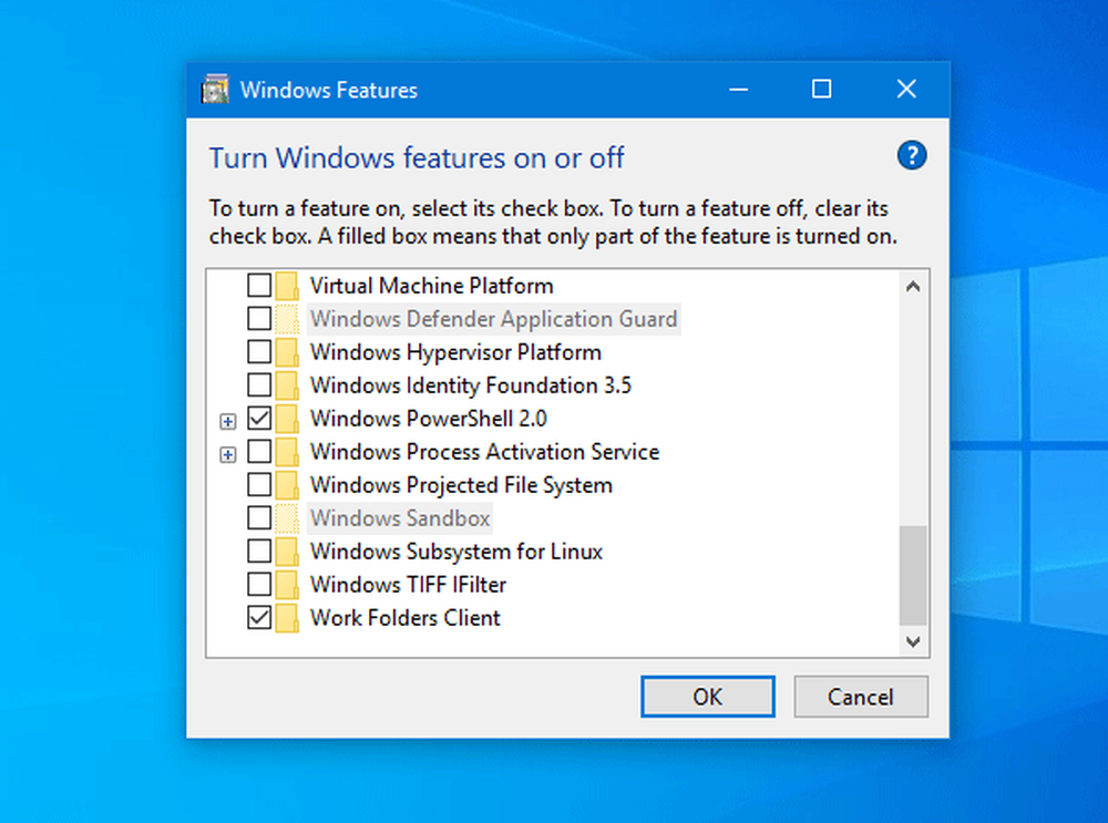 Windows could. Turn Windows features on or off Hyper v.