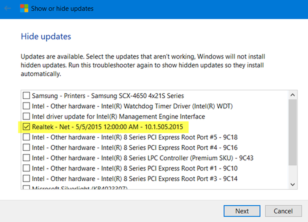 Windows hide updates. Intel r 8 Series LPC Controller Premium SKU 9c43.