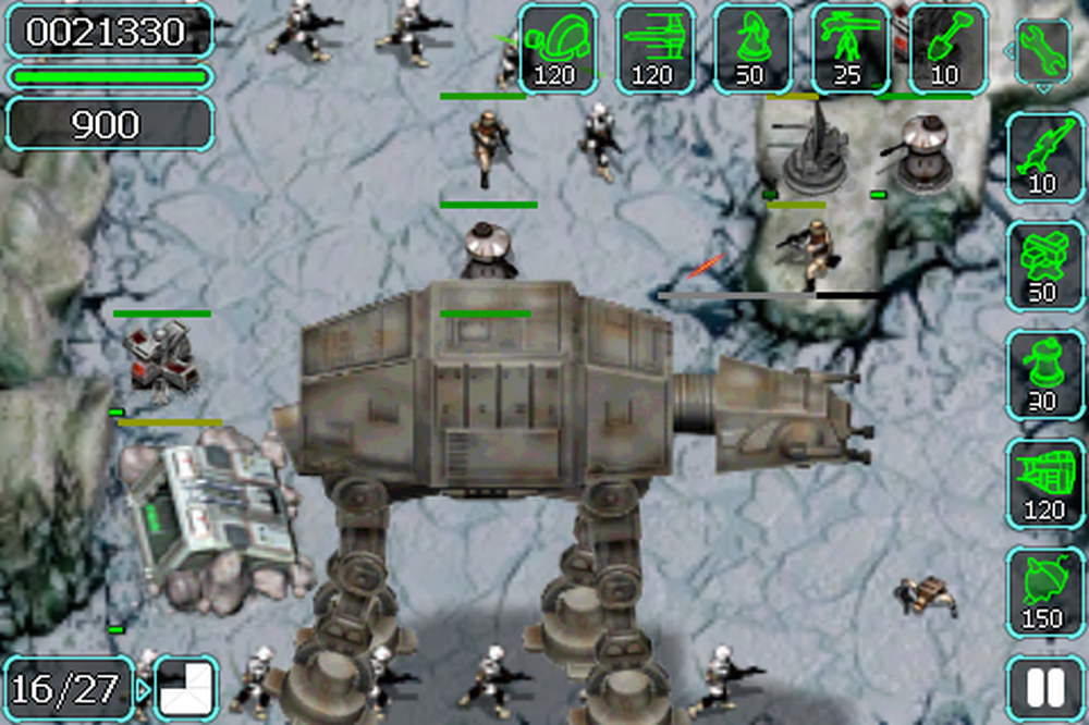 Star Wars: the Battle for Hoth. Башня Звездные войны.