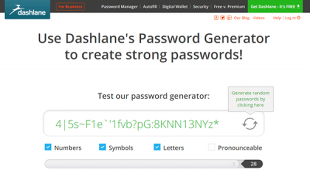 Strong generator. Dashlane генерация паролей.