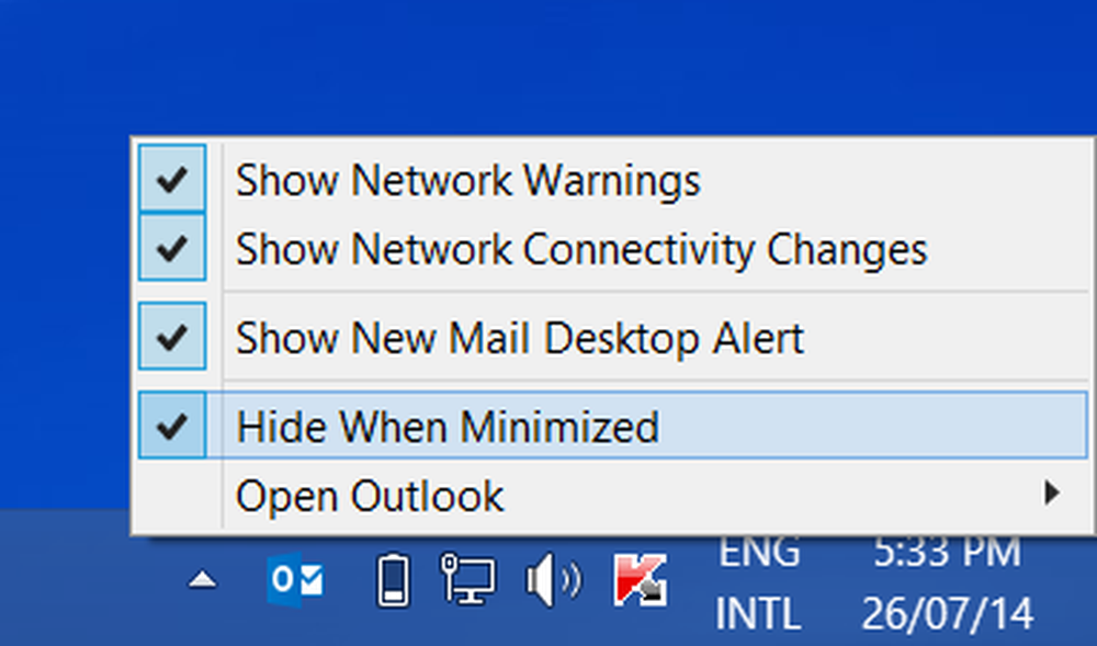 Content warning не отвечает. Outlook в трее. Панель задач в аутлук. Системный лоток трей. New mail desktop Alert.