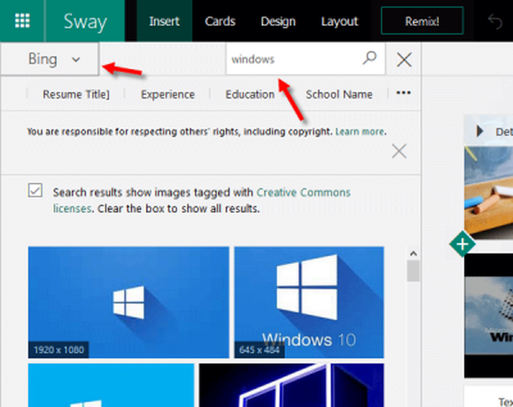 Office sway презентации