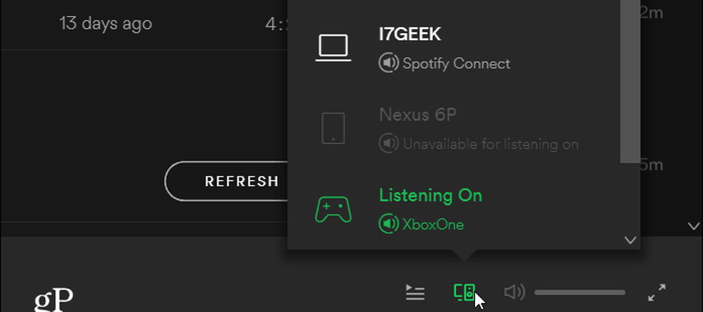 Spotify connect